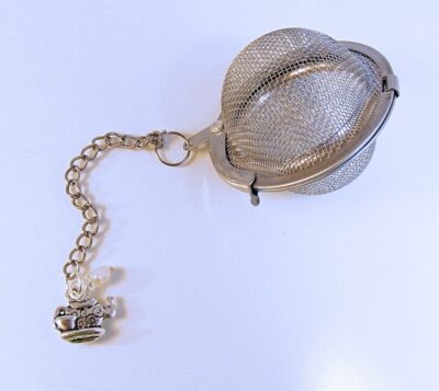 Teapot with Teacup and Pearl Infuser