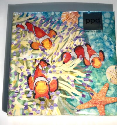 Tropical Fish - Luncheon Napkin