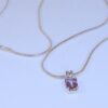 Sterling Silver Lavender Ametrine Necklace