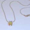 Sterling Silver Opal Necklace