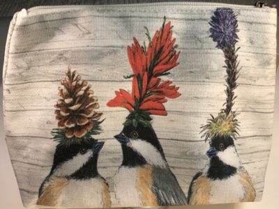 Chickadee Sisters - Large Canvas Bag