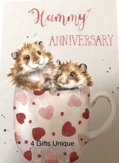 Hammy Anniversary - Anniversary Card