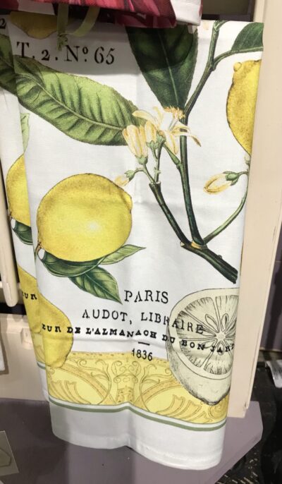Lemon Basil - Tea Towel