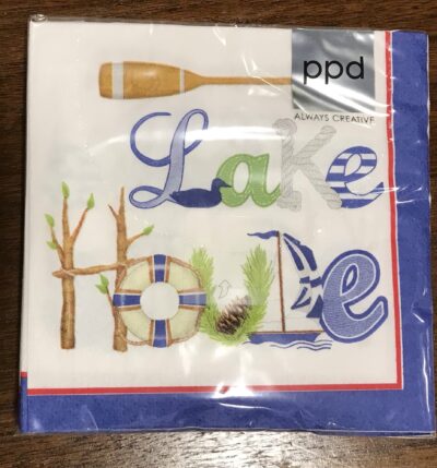 Lake House - Paper Beverage Napkin