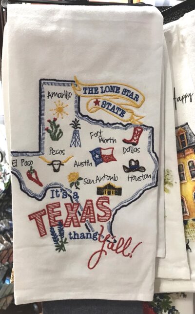 Texas State Thing - Tea Towel