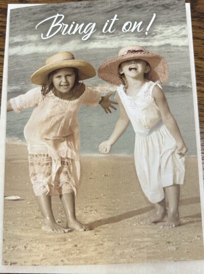 Girls Near The Shore BD Card