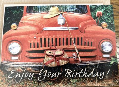 Fisherman's Truck BD Card