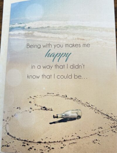 Message Of Love Anniversary Card