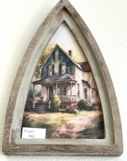 Cathedral Blue House Print