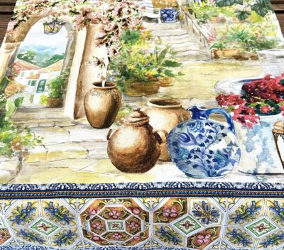 Tuscan Terrace - Tea Towel