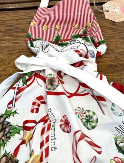 Peppermint Child Apron