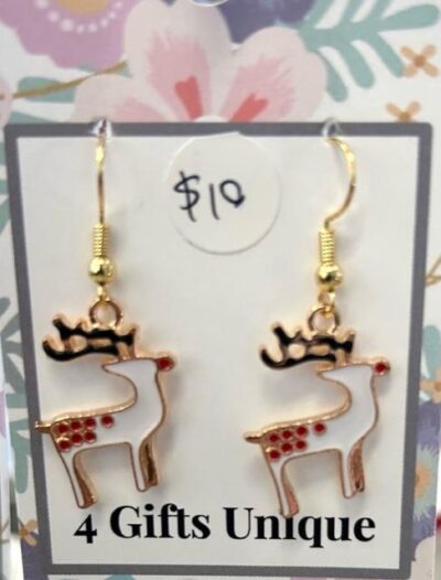 Reindeer Earrings