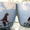 Peddling Pups - Pattern Mug