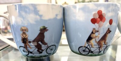Peddling Pups - Pattern Mug