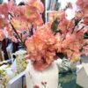 25" Coral Peach Blossom Bush