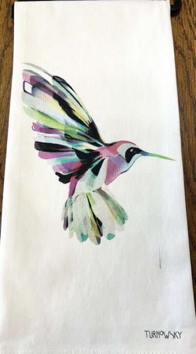 Corfu - Hummingbird - Tea Towel