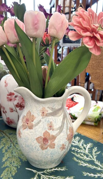 Floral Pitcher
