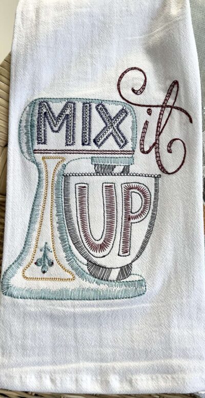 Mix It Up - Tea Towel
