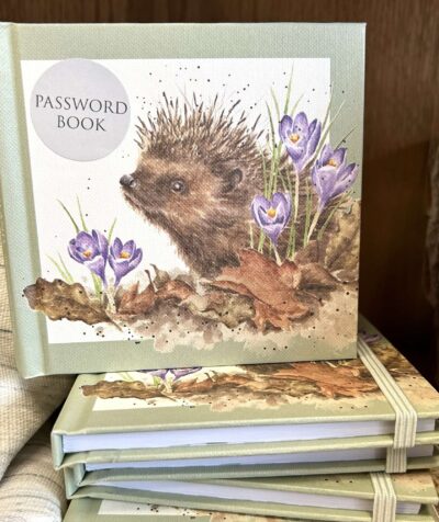Hedgehog Password Book
