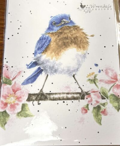 Bluebird Blank Card