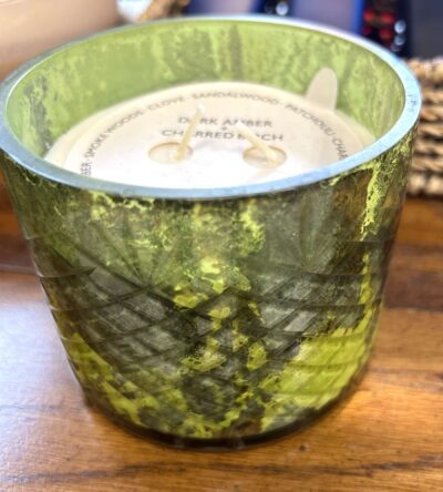 Dark Amber Birch Candle