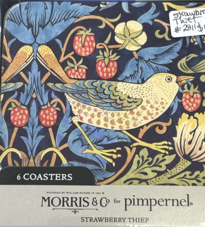 Strawberry Thief Blue - Coasters