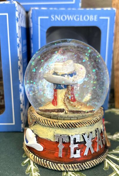Texas Hat & Boots - Snow Globe