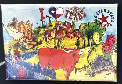 Texas Longhorn - Magnet