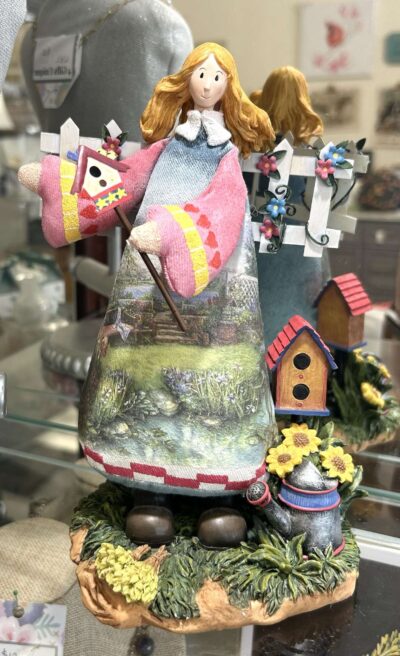 Angel with Birdhouse