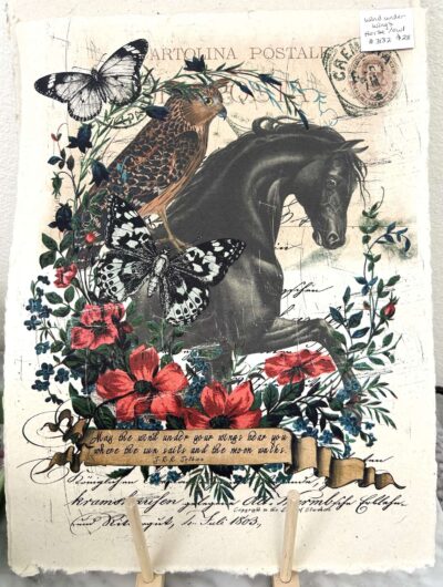 Recycle Paper - Horse/Owl - Wind under Wings