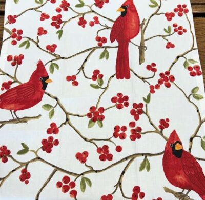 Cardinals Tea Towel