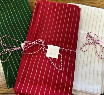 Striped Napkins set of 4