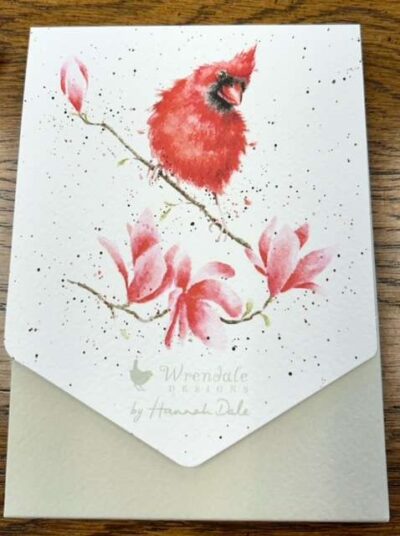 Magnolia Cardinal Note Cards set of 8