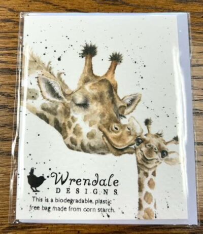 Giraffe Enclosure Card