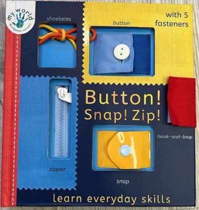 Button, Zip, Snap Book