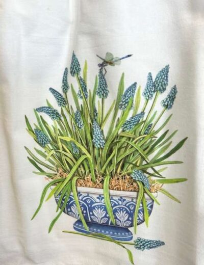 Hyacinth Bowl - Tea Towel