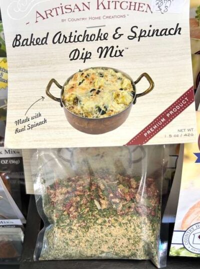 Baked Artichoke Spinach Dip Mix