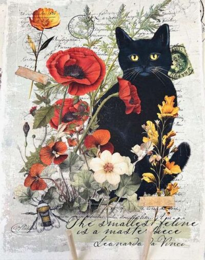 Feline Masterpiece - Art Print