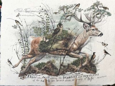 Mysteries of Earth - Art Print - Deer