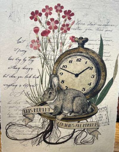 This Moment - Art Print - Rabbit