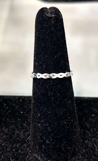 Sterling Silver Twist Ring