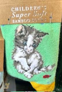 Child's Socks - Cat