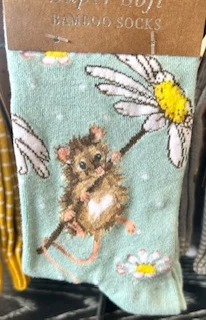 Ladies Socks - Mouse