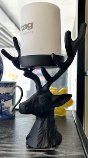 Deer - Pillar Candle Holder
