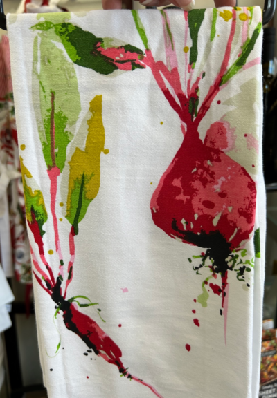 Garden Radish - Tea Towel