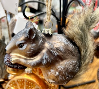 Squirrel Ornament