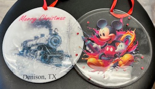 Large Train - Ornament