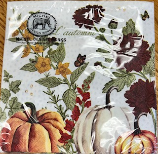 Pumpkin Cocktail Napkin