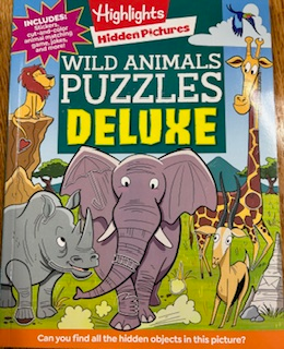 Wild Animals - Puzzles Deluxe - Hidden Pictures