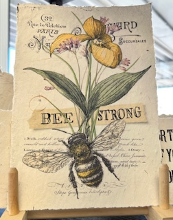 Bee Strong Print